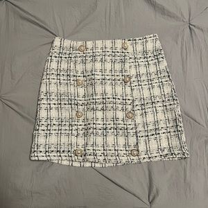 Plaid skirt